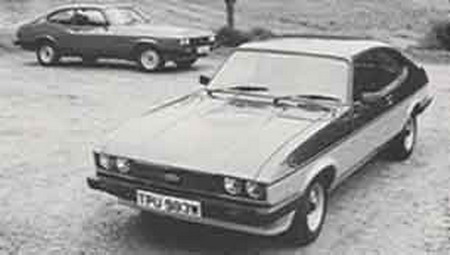 Ford Capri Cabaret и Ford Capri Calypso (на зад.плане)