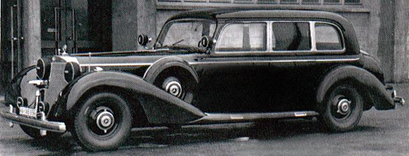 Бронирванный Mercedes-Benz 770 Grand Mercedes W150 II