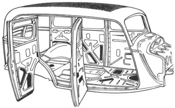 Цельнометаллический кузов М1