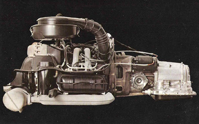 Двигатель с электронным впрыском топлива появляется на модели 411 в 1969 году.