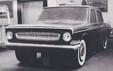 Один из ранних макетов 1962 года